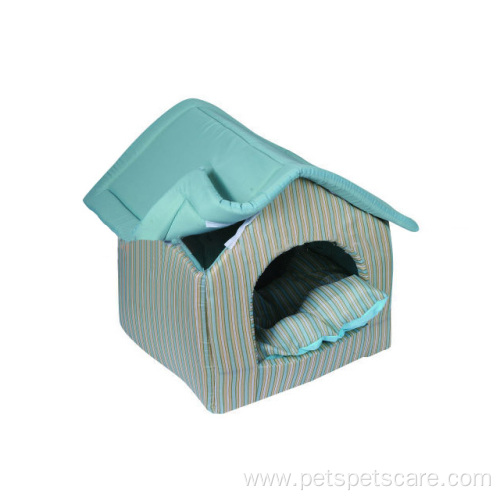 dog bed pet selling detachable house strip bed